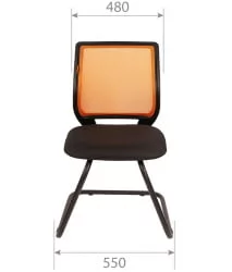 Кресло для посетителей Chairman 699V Черный