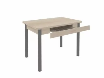 Маленький обеденный стол Прайм-3Р Ясень Шимо светлый