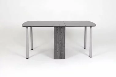 Стол-книжка раздвижной Оригами Ясень черный