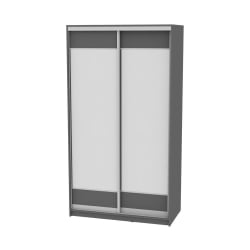 Шкаф-купе B-220х120х60-1(Графит-D8D8)