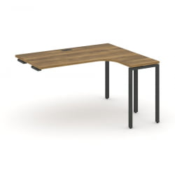 Стол-приставка к опорной тумбе/шкафу (правый) CONCEPT CN.OSAPR-006(R) Сандал Янтарный Антрацит