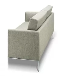 Диван двухместный Отто 2 Серо-бежевый