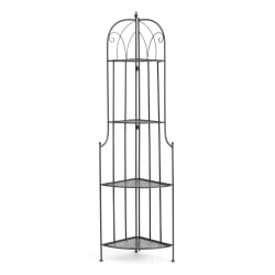 Этажерка Secret De Maison Nicole (PL08-10338) стальной сплав, черный, 48х33х159 см