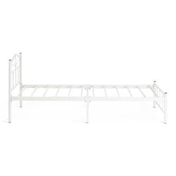 Односпальная кровать LUCY (mod. 9305) металл, 90*200 см (Single bed), White (белый)