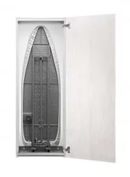 Шкаф с зеркалом Iron Slim Eco (правый) Беленый дуб