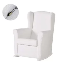 Детское кресло Micuna Wing Nanny White/Leatherette White
