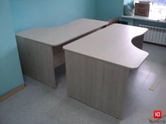 Стол угловой Glassy 1.14.16Пр Туя