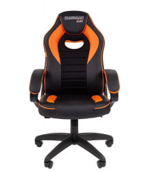 Кресло геймерское CHAIRMAN GAME 16 Черный Оранжевый