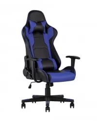 Игровое кресло ТопЧаирс Диабло Синее / TopChairs Diablo