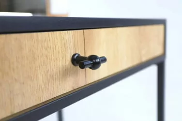 Туалетный стол Берген 2 Дуб Крафт Золотой Черный