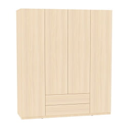 Шкаф распашный R-198х180х60-2-PO(ДМ)