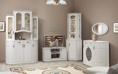 Шкаф-витрина угловая В-2 Венеция