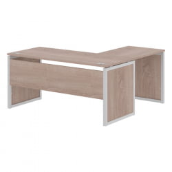 Стол письменный угловой левый XTEN-QP XQPCT 1615 L Дуб Сонома Серый