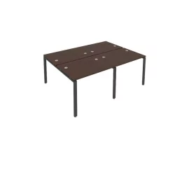 Рабочая станция на 4 раб.места Metal System БП.СМ-4.1 Венге/Антрацит