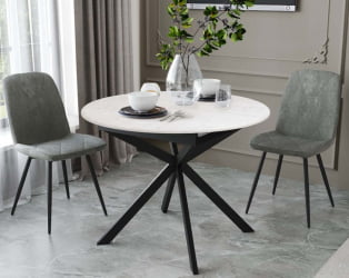 Круглый раздвижной стол Орфей 49.1 Урбан Милк