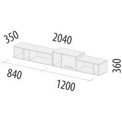 Полка Аляска 501.07