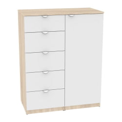 Комод Калисто(K37)1147х902х468ручкаторцеваяTR-2(ДСС-Белый)