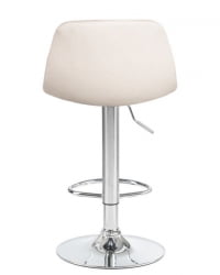 Стул барный DOBRIN DINA (кремовый) 2 шт
