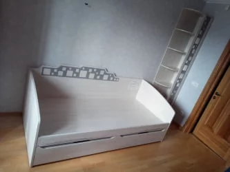 Детская кровать для девочки Мегаполис 55.11 Сосна Астрид