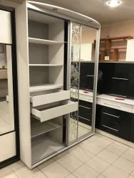 Блок ящиков для шкафа 1000x600 и 1500x600 Ящ-47 ШС Ясень шимо светлый