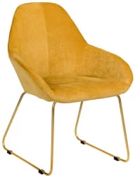 Стул Kent (С) Желт/Линк Золото