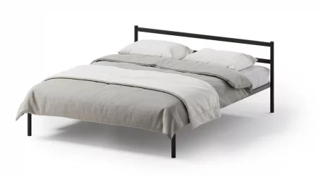 Кровать Метта 1600x2000 Черная