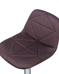 Стул барный DOBRIN DINA (коричневый) 2 шт