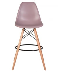 Стул барный DOBRIN DSW BAR (ножки светлый бук, цвет сиреневый (P-04)) 2 шт