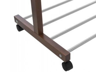 Вешалка на колёсиках В 35Н Средне-коричневый