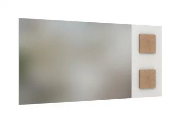 Зеркало горизонтальное Фиджи ЛД 659.420.000 Белый глянец