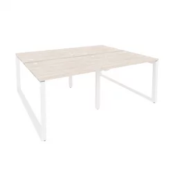 Рабочая станция на О-образном м/к ОНИКС О.МО-Д.РС-4.1.8 Денвер Светлый/Белый / ONIX O.MO-D.RS-4.1.8