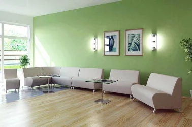 Диван Интер хром 2х местный Euroline 907