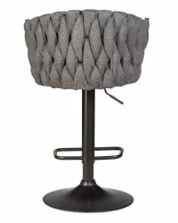 Стул барный DOBRIN LEON Графитовая ткань LAR-275-21