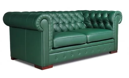 Диван дерево Беркли 2Р Зеленый