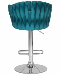 Стул барный DOBRIN MARCEL Морской волны велюр MJ9-99