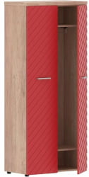 Гардероб Torr LUX TLCW 85 Дуб Каньон Красный