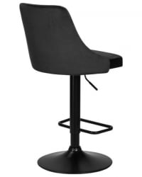 Стул барный DOBRIN JOSEPH BLACK (черный велюр (MJ9-101)) 2 шт