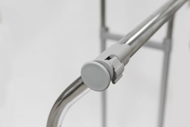 Вешалка на колёсиках CH-4375 85-145x44x102-170 см, серый/хром