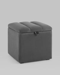 Банкетка Нильсон велюр Темно-серый