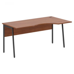 Стол эргономичный правый IMAGO Plus СА-1P(Пр) Орех французский Антрацит