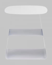 Журнальный столик Leyre металл белый