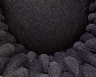 Стул барный DOBRIN LEON (синяя ткань (LAR-275-29)) 2 шт