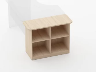 Тумба приставная к столу Glassy 3.18.12 Венге