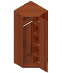 Угловой распашной шкаф Р.Ш-10 Ясень темный