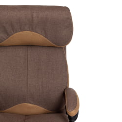 Кресло DUKE ткань, коричневый/бронзовый, фостер 4/TW-21