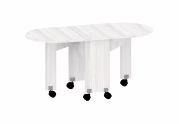 Маленький обеденный стол Баско Ясень Анкор светлый