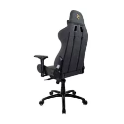 Геймерское кресло Arozzi Verona Signature Soft Fabric Черный-золотой