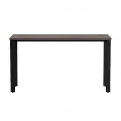 Стол прямой на металлокаркасе, опоры 45 гр Everprof EVO 254S003 Дуб Пасадена Черный