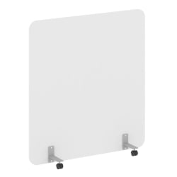 Перегородка на металлических опорах, на роликах R-line DP.R-140-150 Белый