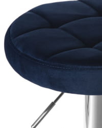 Табурет барный DOBRIN BRUNO (синий велюр (MJ9-117)) 2 шт